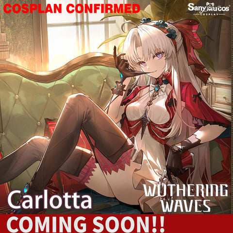 【SanyMuCos Deposit Poll】Game Wuthering Waves Cosplay Carlotta Cosplay Costume Premium Edition