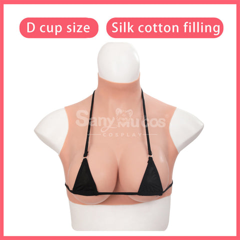【In Stock】Cosplay Prop Fake breasts Suit Sleeveless Skin Color Ivory White / Bronze / Chocolate Black Cosplay Costumes