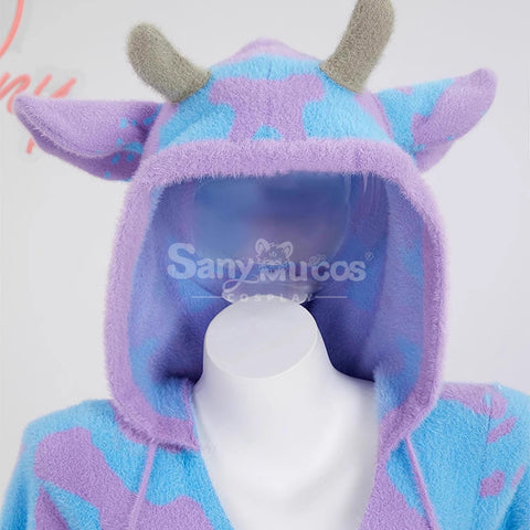 Dairy Cow Cosplay Plush Jumpsuit Cosplay Costume