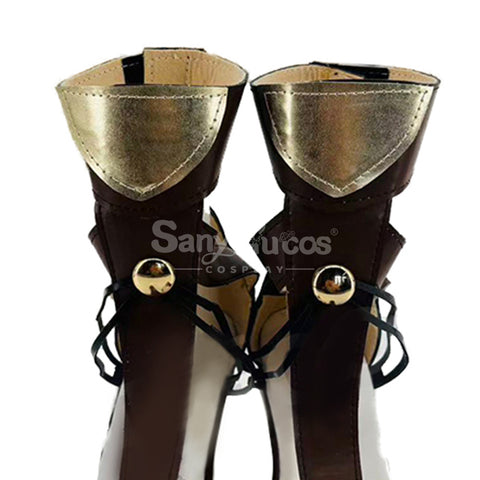 Game Wuthering Waves Cosplay AUGUSTA Cosplay Shoes
