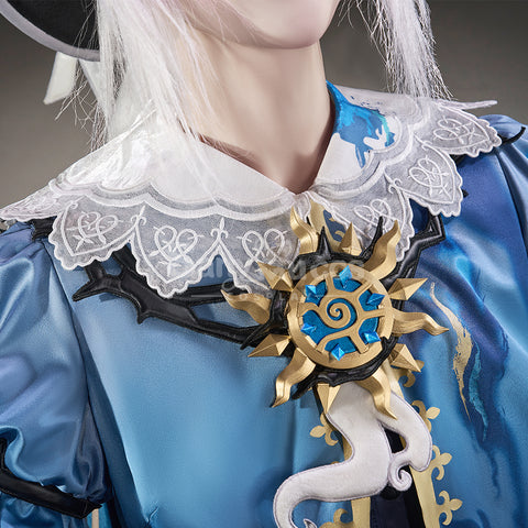 【Pre-Sale】Game Identity V Cosplay Painter A-Tier Deep Blue Cosplay Costume Premium Edition