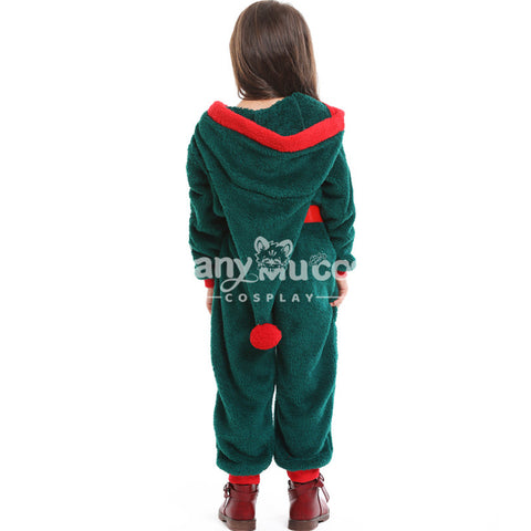 【In Stock】Christmas Cosplay Christmas Pajamas Cosplay Costume Kid Size