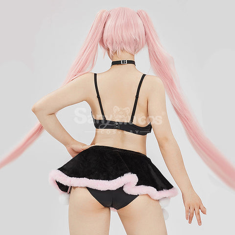 Cat's Paw Black Cosplay Plush Bikini Cosplay Costume