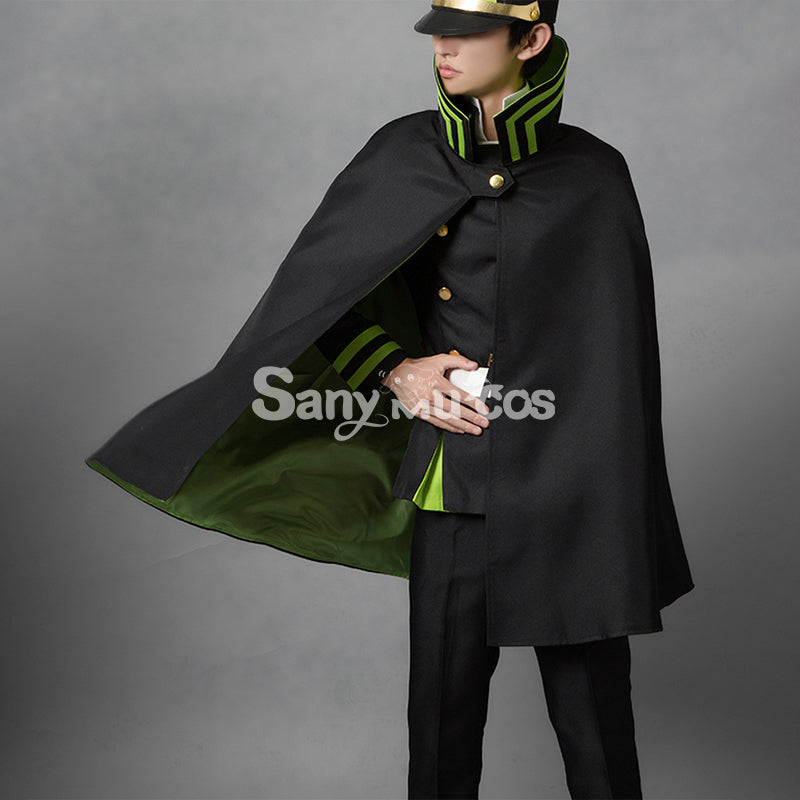 Anime Seraph of the End Yuichiro Hyakuya Military Uniform Cosplay Costume Halloween