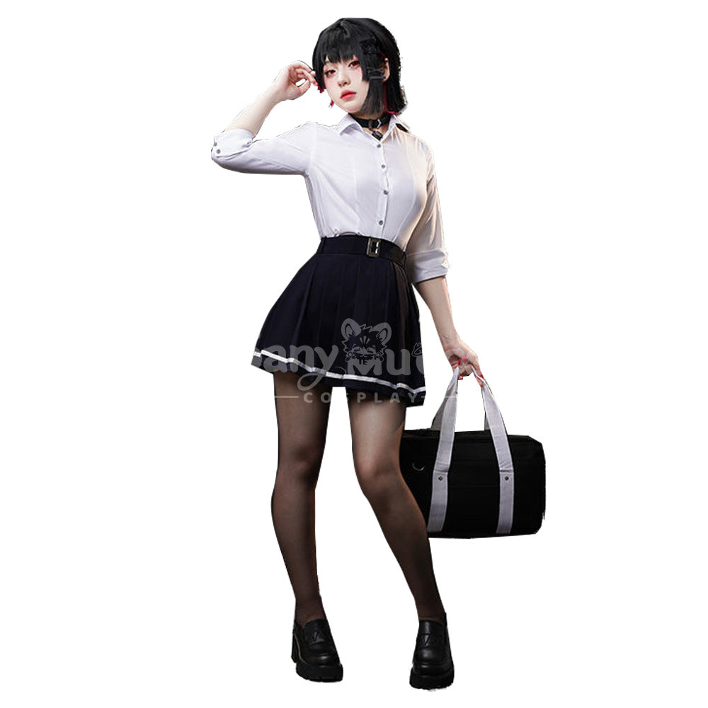 【In Stock】Game Zenless Zone Zero Cosplay Belle School Uniform Cosplay Costume Plus Size Cosplay Costumes