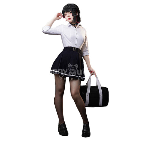 【In Stock】Game Zenless Zone Zero Cosplay Belle School Uniform Cosplay Costume Plus Size Cosplay Costumes