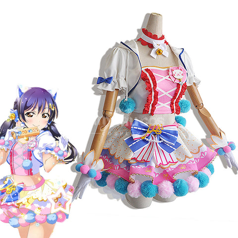 【Pre-Sale】Anime Love Live! School Idol Project Cosplay Umi Sonoda&Honoka Kosaka Cosplay Costume