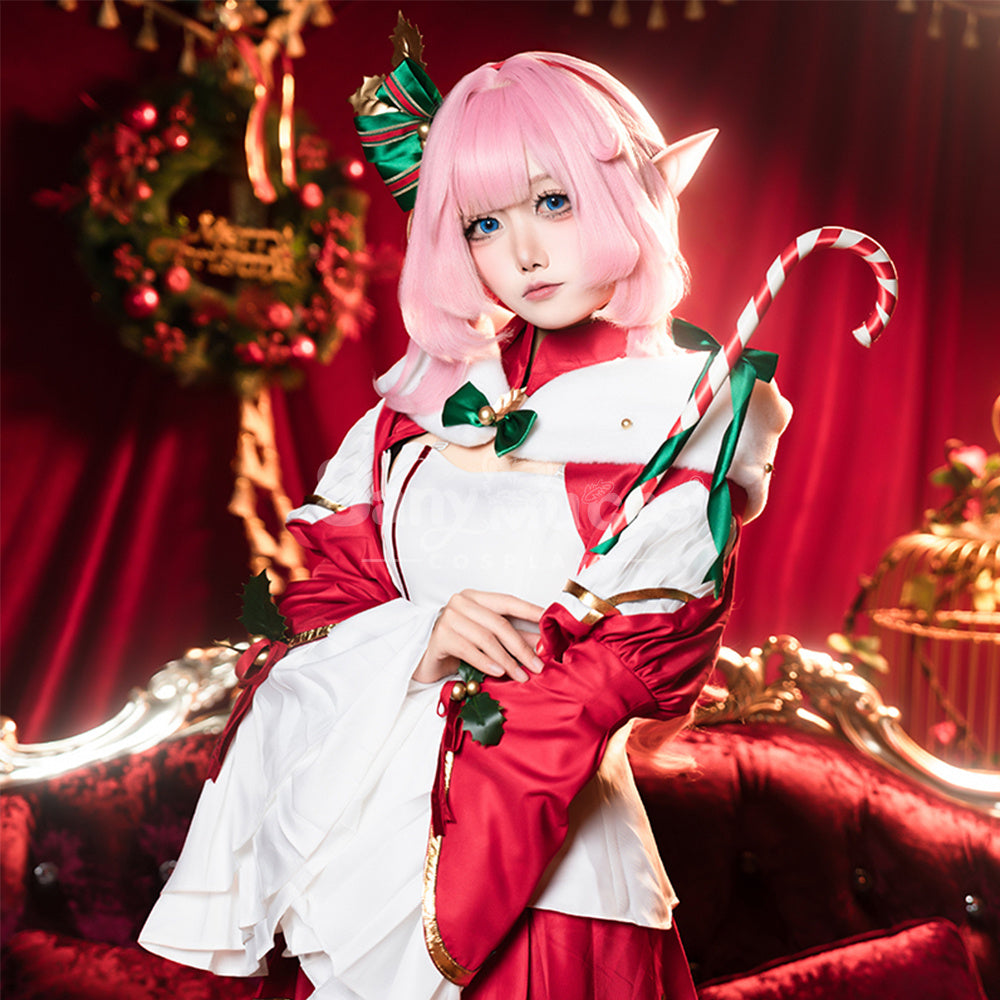 【In Stock】Game Honkai Impact 3rd Cosplay Elysia Christmas Cosplay Costume Cosplay Costumes