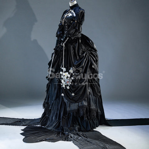 【Pre-Sale】Game Arknights Cosplay Theresa Requiem Cosplay Costume Premium Edition