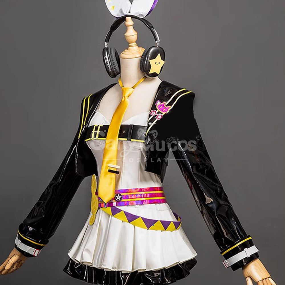 【Pre-Sale】Game Muse Dash Cosplay Kagamine Rin/Len collab Cosplay Costume Kagamine Rin / XS Cosplay Costumes