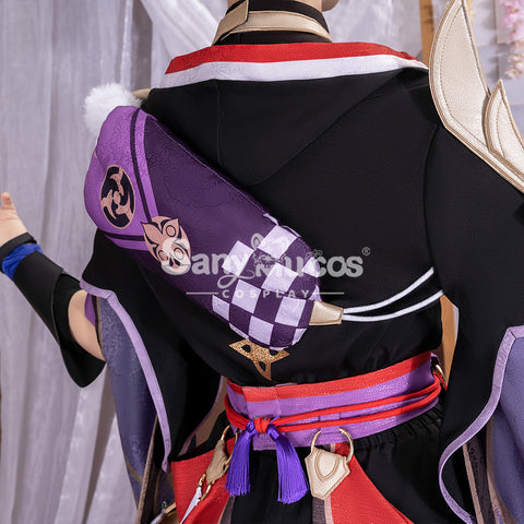 【48H To Ship】Game Genshin Impact The Wanderer Scaramouche Kimono Style Cloak and Pants Cosplay Costume Premium Edition