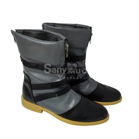 Game Identity V Cosplay Gold Foil Cosplay Shoes