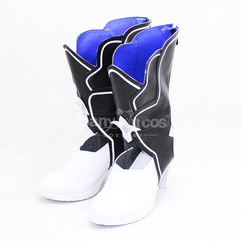 Game Honkai Impact 3rd Cosplay Stygian Nymph Seele White/Black Cosplay Shoes