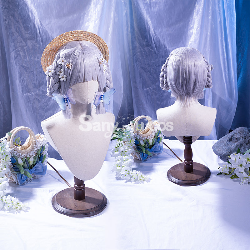 【48H To Ship】Game Genshin Impact Kamisato Ayaka Fontaine Springbloom Missive Dress New Outfit