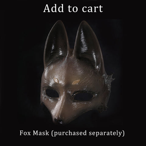 【Pre-Sale】Game Silent Hill f Cosplay Kotoyuki Tsuneki Fox Mask Cosplay Costume Premium Edition Mask Cosplay Costumes