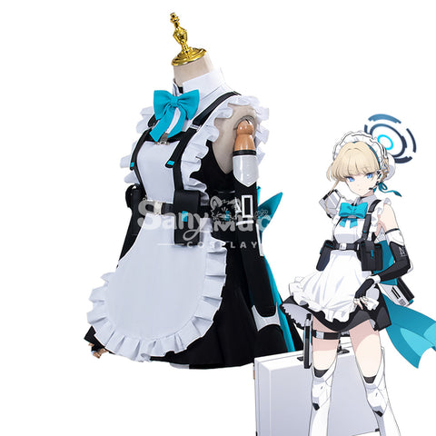 【In Stock】Game Blue Archive Cosplay Asuma Toki Maid Suit Cosplay Maid Costume