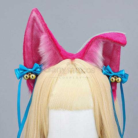 【In Stock】Game League of Legends Cosplay Spirit Blossom Ahri Ears Cosplay Props