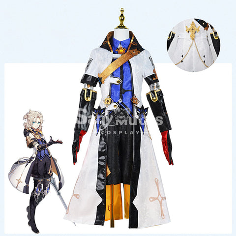 【In Stock】Game Genshin Impact Cosplay Albedo Cosplay Costume Plus Size