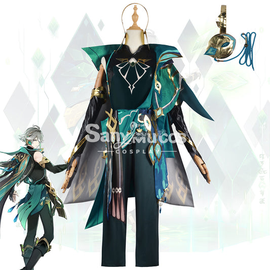 【In Stock】Game Genshin Impact Cosplay Alhaitham Cosplay Costume Plus Size 1000