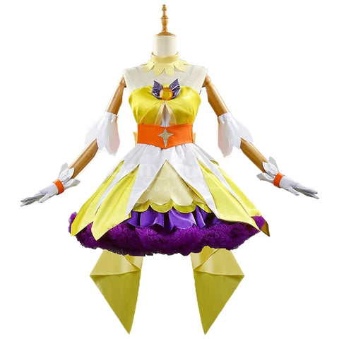 【Pre-Sale】Anime Pretty Cure Princess Cosplay Amanogawa Kirara Costume Premium Edition Costumes