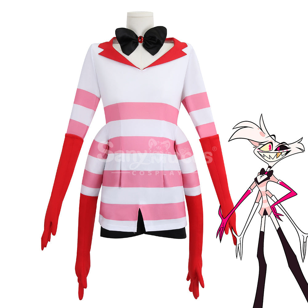 Anime Hazbin Hotel Cosplay Angel Dust Cosplay Costume