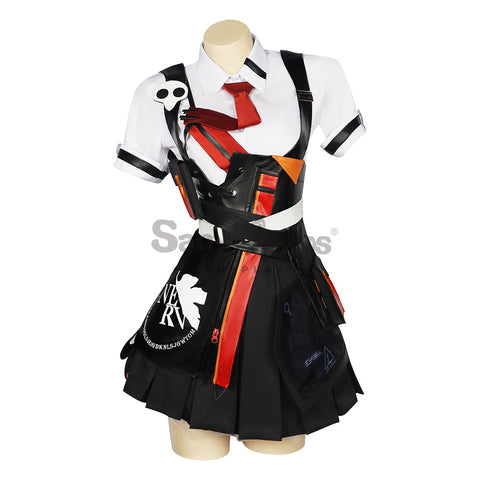 【In Stock】Game Honkai Impact 3rd Cosplay EVA Asuka Langley Soryu Cosplay Costume Plus Size
