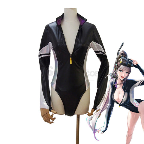 【Custom-Tailor】Game Path to Nowhere Cosplay Wave Rider Bai Yi Cosplay Costume Swimsuit