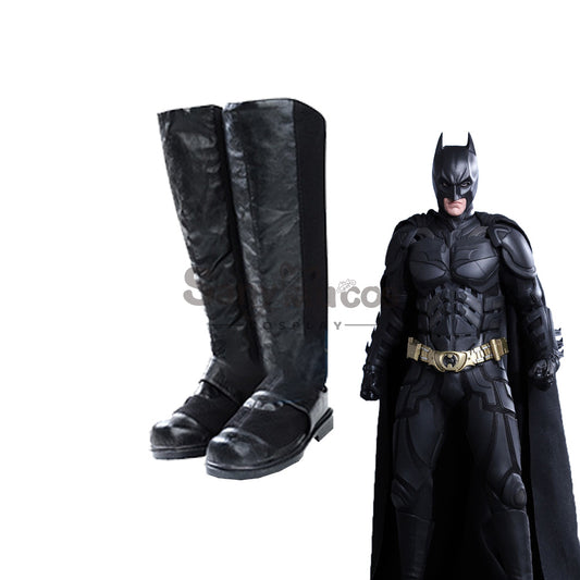 Movie The Dark Knight Cosplay Batman (Christian Bale) Cosplay Shoes 1000