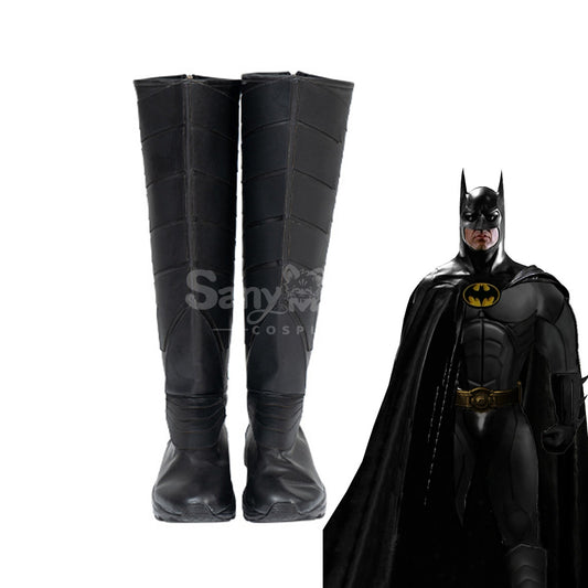 Movie Batman Cosplay Batman (Michael Keaton) Cosplay Shoes 1000