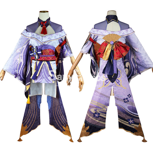 【In Stock】Game Genshin Impact Cosplay Raiden Baal Cosplay Raiden Shogun Baal Costume Plus Size 1000