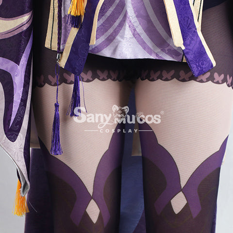 【In Stock】Game Genshin Impact Cosplay Raiden Baal Cosplay Raiden Shogun Baal Costume Plus Size