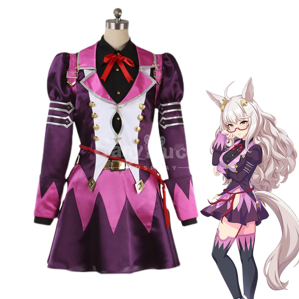 【Custom-Tailor】Game Pretty Derby Cosplay Biwa Hayahide Secondary Cosplay Costume