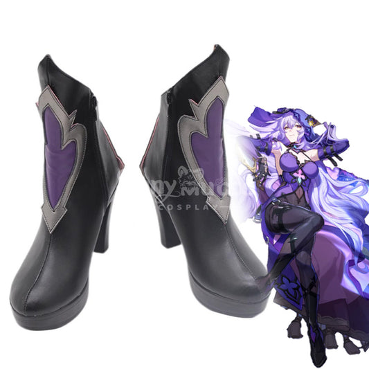 Game Honkai: Star Rail Cosplay Black Swan Cosplay Shoes 1000