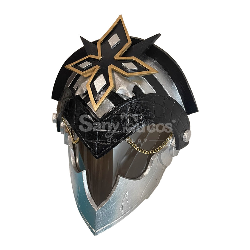 Game Genshin Impact Cosplay II Capitano Mask Cosplay Props