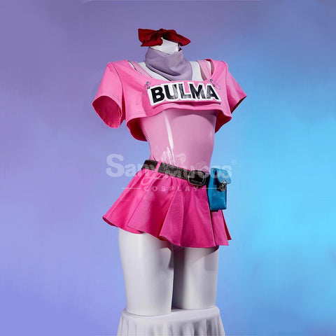 Anime Dragon Ball Cosplay Bulma Cosplay Costume