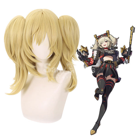 【In Stock】Game Zenless Zone Zero Cosplay Burnice White Wig Wigs