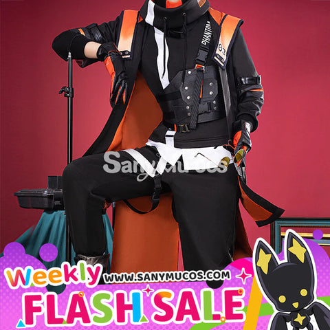 【Weekly Flash Sale on www.sanymucos.com】【48H To Ship】NIJISANJI Cosplay Vtuber Alban Knox Casual Cosplay Costume