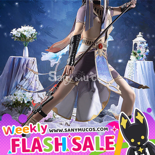 【Weekly Flash Sale on www.sanymucos.com】【48H To Ship】Game Genshin Impact Cyno Cloak and Pants Classical Cosplay Costume 800