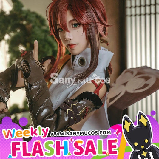 【Weekly Flash Sale on www.sanymucos.com】【48H To Ship】Game Genshin Impact Shikanoin Heizou Top and Pants Cosplay Costume 800