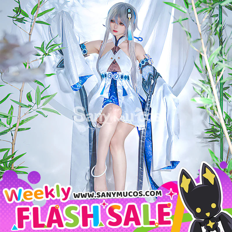 【Weekly Flash Sale on www.sanymucos.com】【48H To Ship】Game Genshin Impact Cosplay Guizhong Haagentus Cosplay Costume