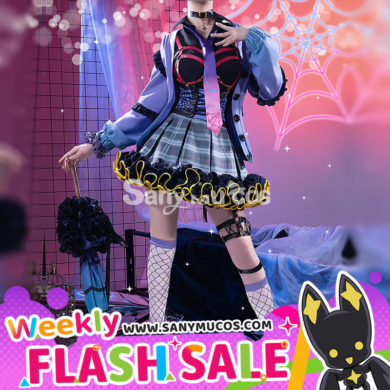【Weekly Flash Sale on www.sanymucos.com】【48H To Ship】NIJISANJI Cosplay Vtuber Meloco Kyoran Cosplay Luca Costume Suit