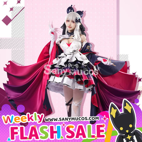 【Weekly Flash Sale on www.sanymucos.com】【48H To Ship】Vtuber YouTube Reimu Endou Cosplay Costume