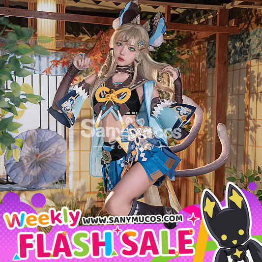 【Weekly Flash Sale on www.sanymucos.com】【48H To Ship】Game Genshin Impact Kirara Cosplay Costume 1000