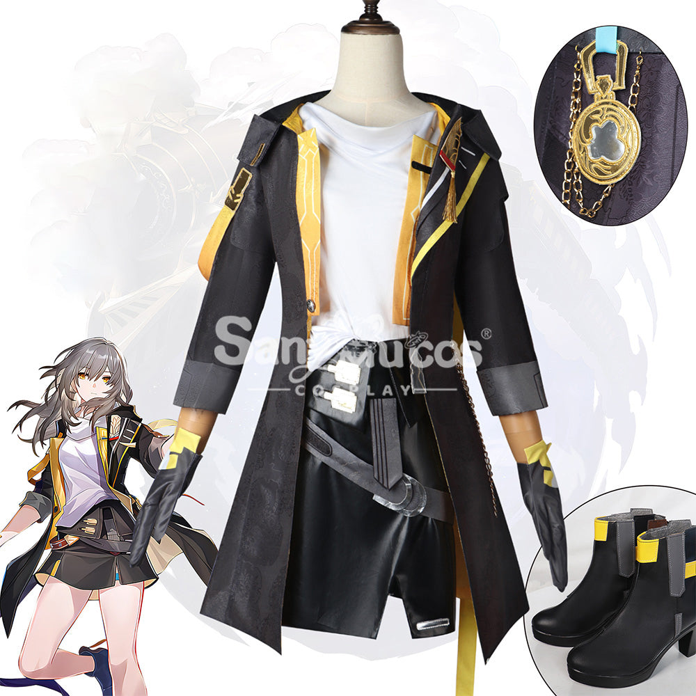 【Weekly Flash Sale On Www.Sanymucos.Com】【In Stock】Game Honkai: Star Rail Cosplay Trailblazer Stelle Cosplay Costume