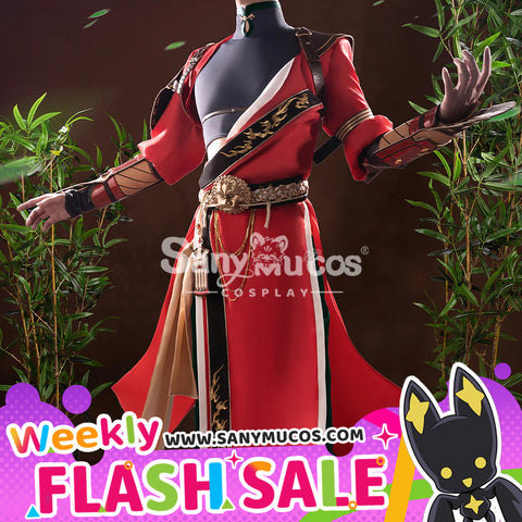 【Weekly Flash Sale on www.sanymucos.com】【48H To Ship】Game Ashes Of The Kingdom Cosplay Sun Ce Cosplay Costume