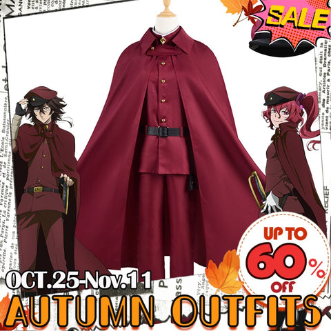 【In Stock】Anime Bungo Stray Dogs 4th Season Cosplay Suehiro Tecchou/Ookura Teruko Costume