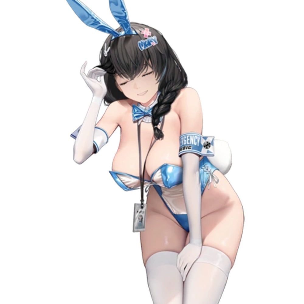 【Custom-Tailor】Game Goddess of Victory: NIKKE Cosplay Medical Rabbit Mary Cosplay Costume Swimsuit