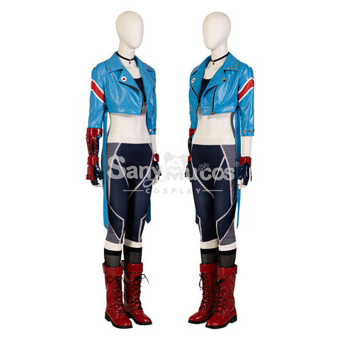 【Custom-Tailor】Game Street Fighter Cosplay Cammy Cosplay Costume Plus Size