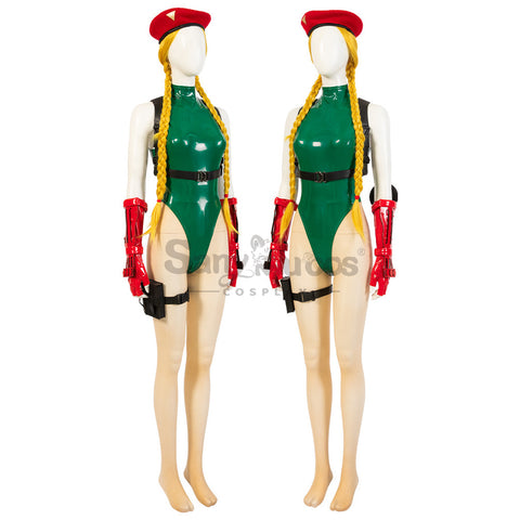 Game Street Fighter Cosplay Cammy White Cosplay Costume