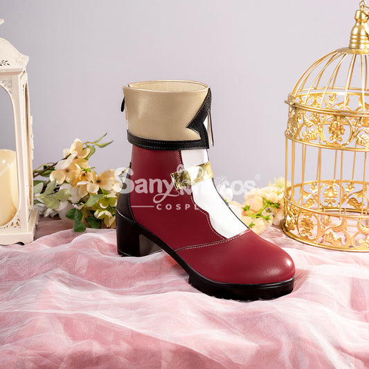 Game Genshin Impact Cosplay Charlotte Cosplay Shoes 1000
